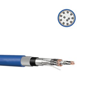 کابل‌های ابزار دقیق  چند زوجی با شیلد (اسکرین)  تکی و کلی، مسلح با عایق و روکش PVC